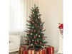 HOMCOM Sapin de Noël artificiel 180 cm Arbre de Noël avec support en acier pliable, 467 Branches, décoration de Noël, Vert