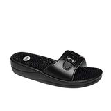 Scholl Slippers New Massage PVC Vrouwen - Zwart