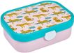 Azomor® boîte à lunch pour enfants avec compartiments et fourchette pour repas variés et sains