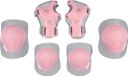 Nijdam Set de protection Enfants - Concrete Rose - Rose/Gris - S