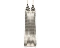 Vero Moda Robe longue VMJANICE Rayée Sans Manches Coton XL