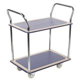 Manutan Expert Plateauwagen met 2 plateaus - draagvermogen 120 kg