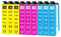 Epson T1285: Cartouches, compatible avec Epson (pack de 9)