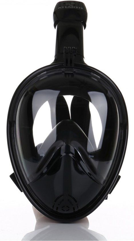 Atlantis 2.0 Full Face Mask - Snorkelmasker - L/XL - Zwart