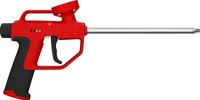 Soudal Pistolet à mousse PU plastique rouge 1 an de garantie