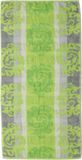 Cawo Serviette en cachemire jacquard - Kiwi 50x100