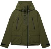 Superdry - Ultimate Windbreaker à capuche brodé - Hommes - L - Trek Khaki