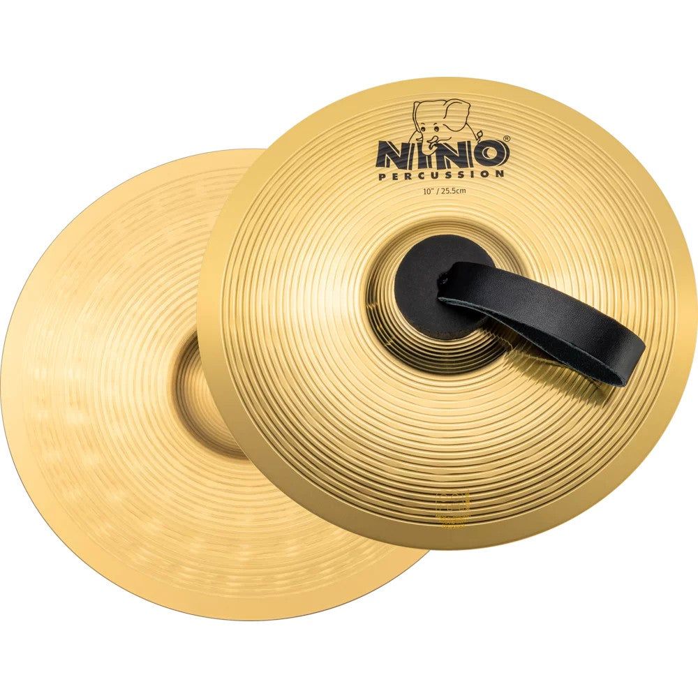 Nino Percussion NINO-BR25 Cymbal - 10 inch - Crash - With Straps