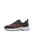 GEOX SENALES ABX HEREN Sneakers - COGNAC/ZWART - Maat 39