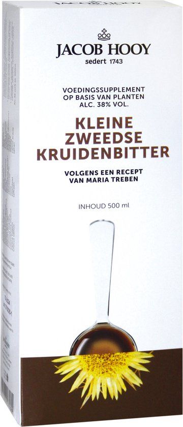 Jacob Hooy Zweedse Kruidenbitter 500ml
