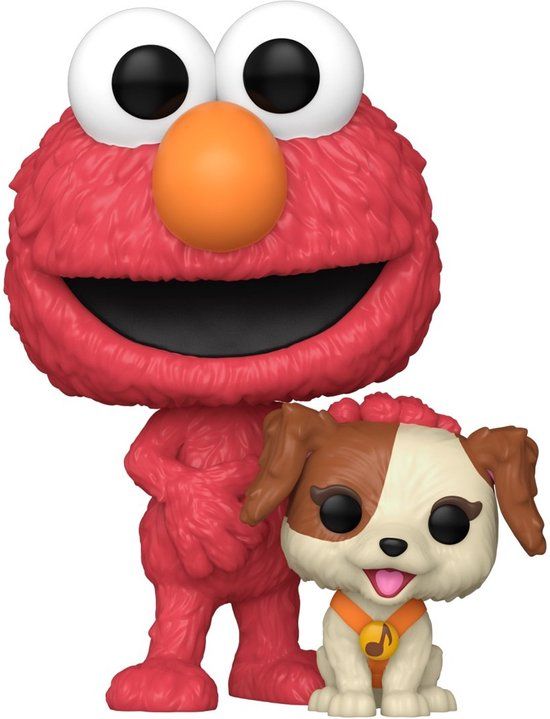 Funko Pop! Sesamstraat Elmo & Tango vinylfiguur 1611 meerkleurig