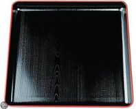 Tokyo Design Studio Plateau carré laqué bois 36 x 36 cm