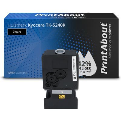 PrintAbout Compatible Toner TK-5240K Black for Kyocera - 4500 pages