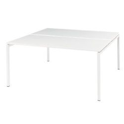 Bisley Bureautafel Quattro desk basic Wit 1.600 x 1.640 x 740 mm