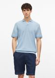 s.Oliver Polo-Shirt Lichtblauw XXL