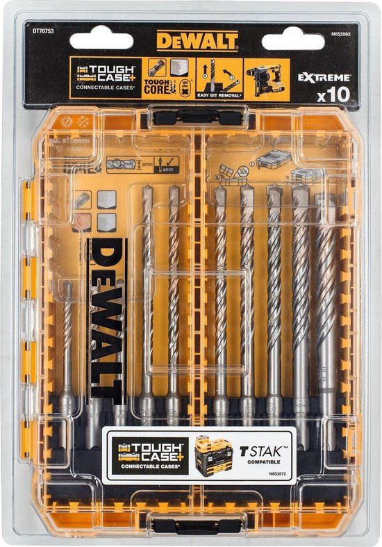 DeWalt Bitsets SDS PLUS - 5/12MM
