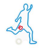 Forever Light Neon PLEXI LED joueur de football, veilleuse multicolore. Modèle : FPNE31