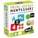HEADU - Eerste Montessori-spellen - lettercijfers en tactiele vormen | educatieve spelletjes Montessori kinderen 2-4 jaar, leren alfabet cijfers en vormen, sensorische set, cadeau voor Kerstmis en