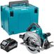 Makita HS 003 GM101 accu-handcirkelzaag 40 V max. 190 mm borstelloos + 1x accu 4,0 Ah + Makpac - zonder oplader