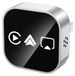 StarTech Draadloze CarPlay- en Android Auto-adapter - 4-in-1 - Voor systemen met bekabelde verbinding - 5 GHz Wi-Fi - Plug & Play - Zilver