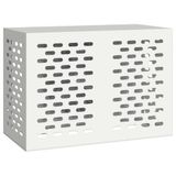 vidaXL Airconditioner hoes Wit 100 x 50 x 70 cm Staal