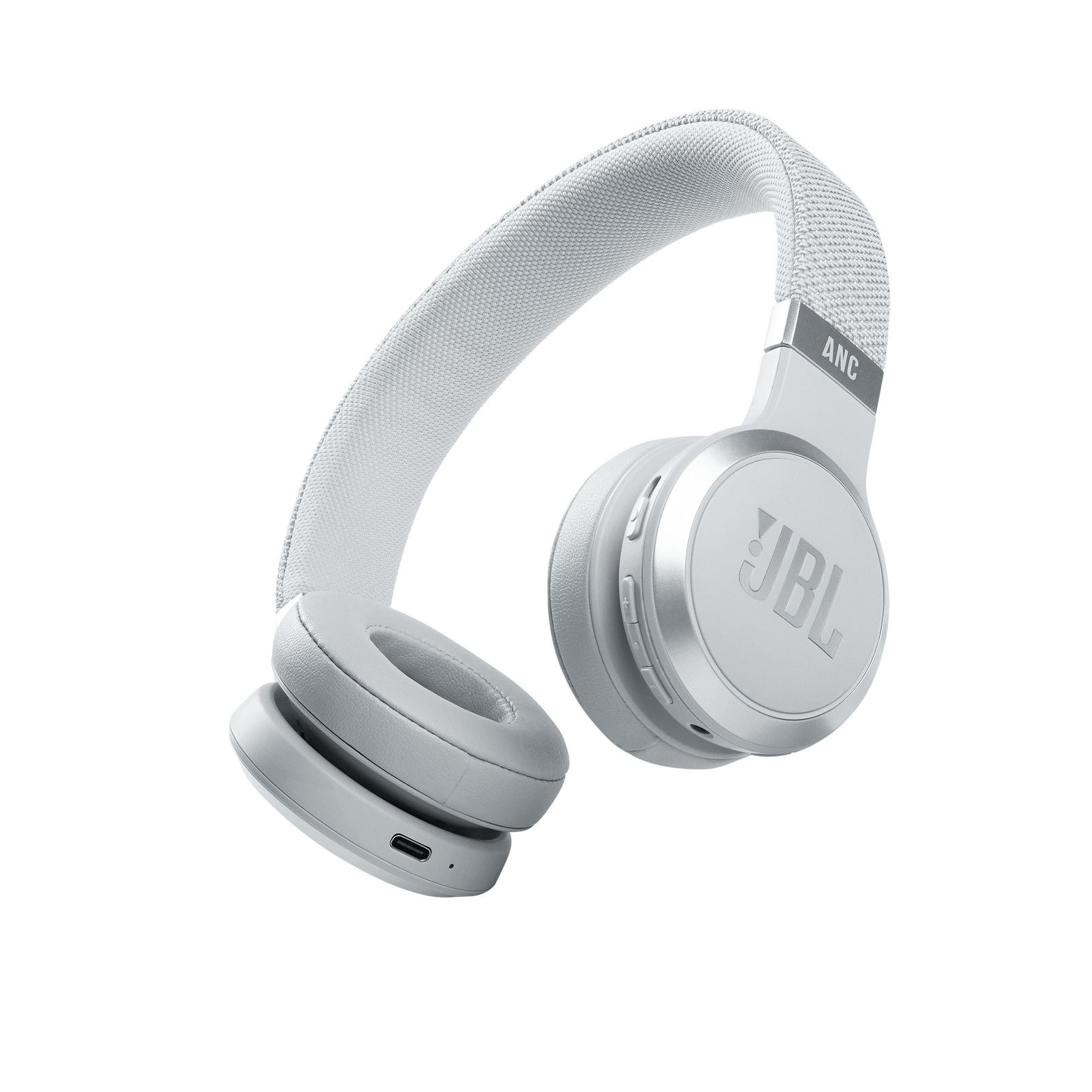 JBL LIVE 460 NC On-Ear Headphones - White