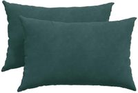 vidaXL - Zitkussens - 2 stuks - Donkergroen - 60 x 40 cm - Corduroy stof