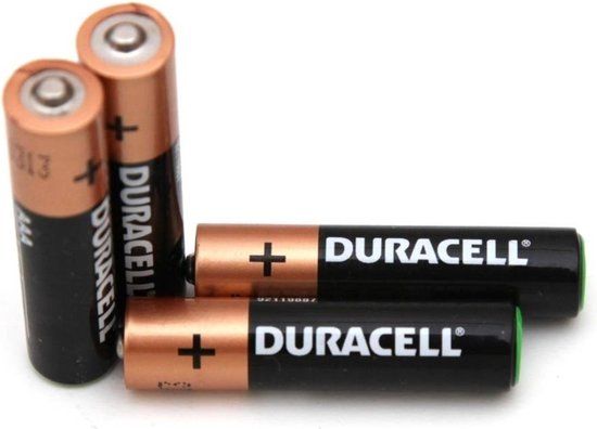 Duracell AAA Basic Batterijen - 4 stuks - Alkaline