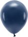 PartyDeco Eco ballonnen 30 cm, pastel, donker marineblauw (1 verpakking / 10 stuks)