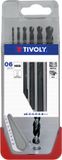 Tivoly HSS Metaalborenset - 2 tot 8mm - 6 delig