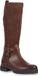 Marco Tozzi Dames Laarzen 2-25603-43 Bruin Leer Blokhak Ritssluiting