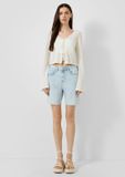 QS s.Oliver Jeans-Hose MOM blauw denim
