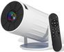 Mini-projecteur 1080P Wi-Fi 6 Bluetooth rotation 180° correction trapézoïdale automatique