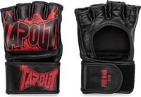 Tapout MMA Pro Fight Lederen Handschoenen (1 Paar) Black/Red-L