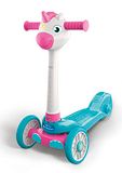 Clementoni - Baby Unicorn Push Scooter