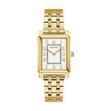 Bulova 97L186 Classic Dames Polshorloge - Goudkleurig Staal - Wit