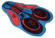 Merkloos Zitkussen fietsbroek - Gel pad - Siliconen - Schokbestendig - Vochtafvoerend - Voor racefiets en mountainbike