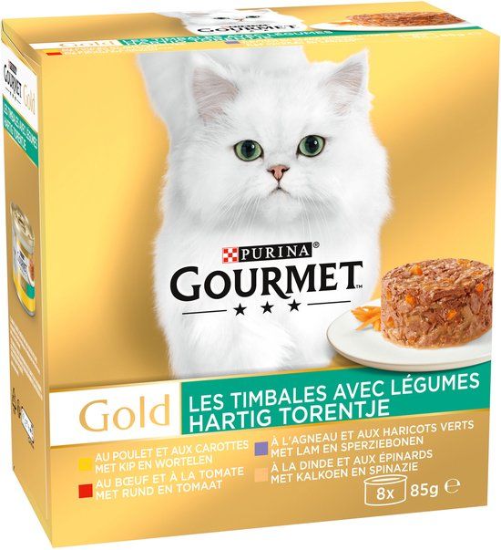 Gourmet Gold Hartig Torentje - 16 x 85 g
