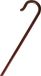 Rubies Herder staf bruin - 172 cm - schaapsherder - carnaval verkleed accessoires