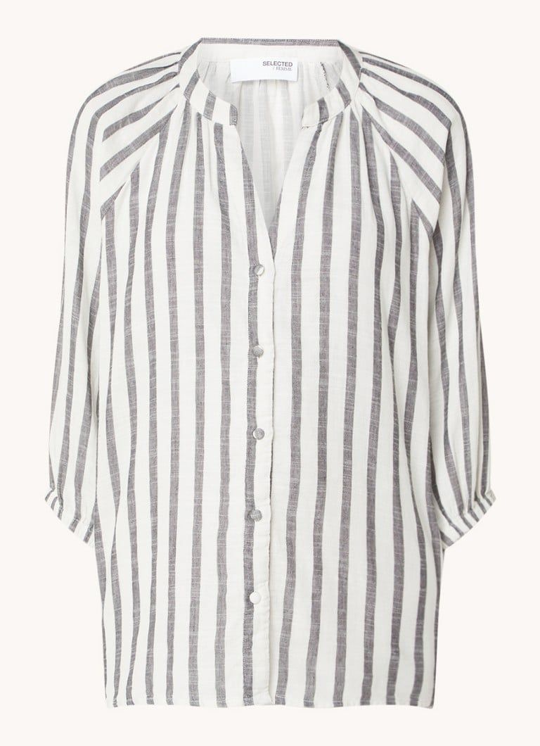 Selected Femme Alberta blouse - biologisch katoen