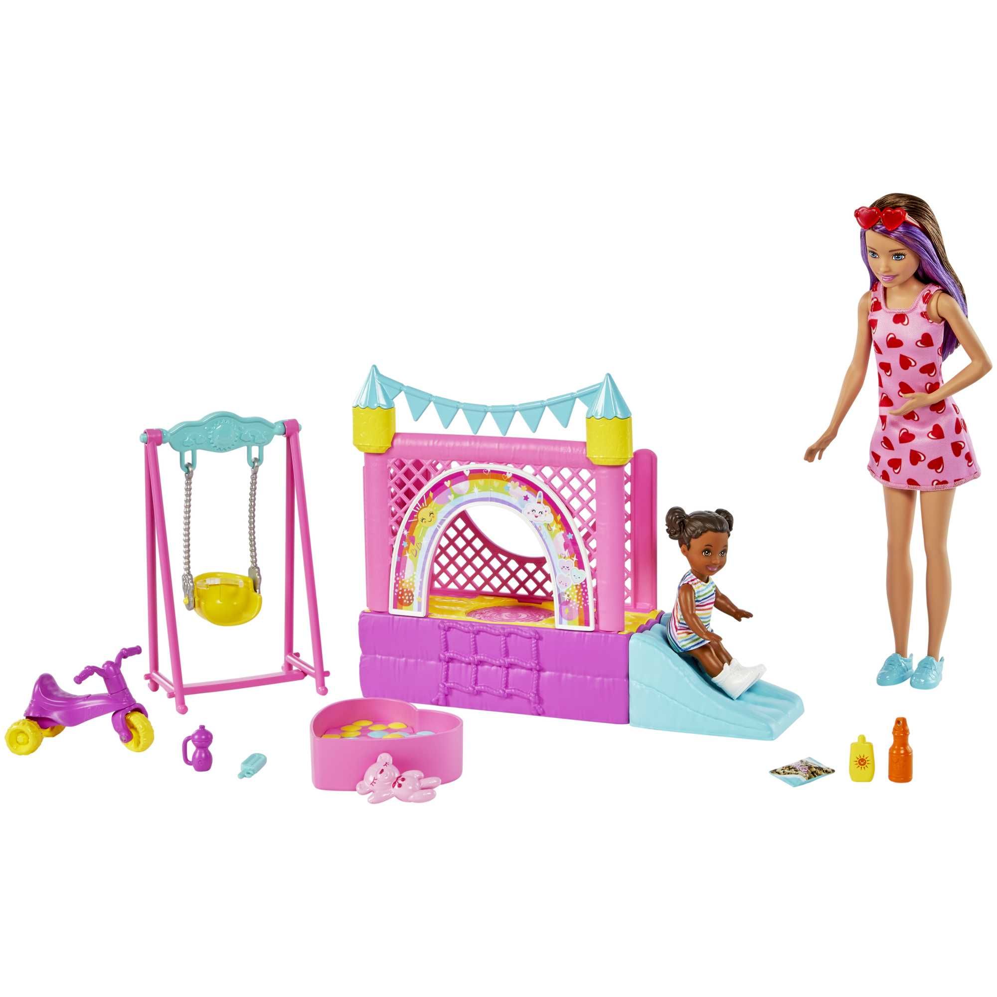Barbie Skipper Babysitters Inc. Speelfigurenset - Modepop met Accessoires