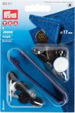 Prym Jeansknopen MS bloem - 17 mm oudmessing