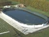 Steinbach Winterdekzeil voor ovalen bassin 620 x 360 cm, grote maat 130 cm, 036341