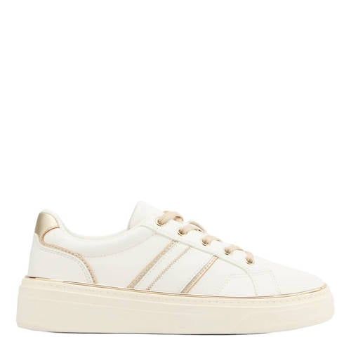 Graceland imitatieleren sneakers - wit