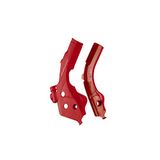 POLISPORT 8470700005 - Skid plate set gemaakt van duurzaam, slagvast kunststof compatibel met motorfietsen GAS GAS in kleur rood