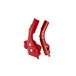 POLISPORT 8470700005 - Skid plate set gemaakt van duurzaam, slagvast kunststof compatibel met motorfietsen GAS GAS in kleur rood