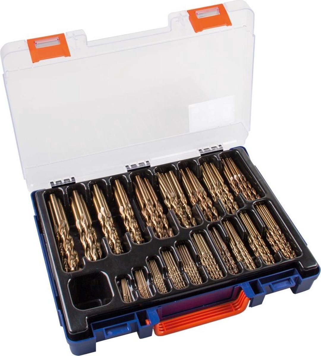 Rotec Metaalspiraalboren Set, Cobalt DIN 338