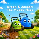 Orson & Jasper: The Muddy Mess: A Preschool Lawn Mower Story About Friendship, Teamwork and Patience