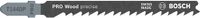 Bosch Professional Bosch Decoupeerzaagblad T 144 DP, Metaal, Hout, 25 stuks