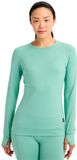 Burton Midweight Crew Manches Longues Sous-vêtement Vert M Femme